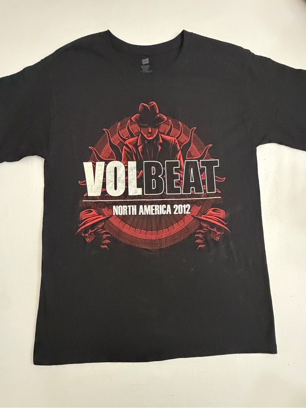Volbeat 2012 North America Tour Band Tee L
